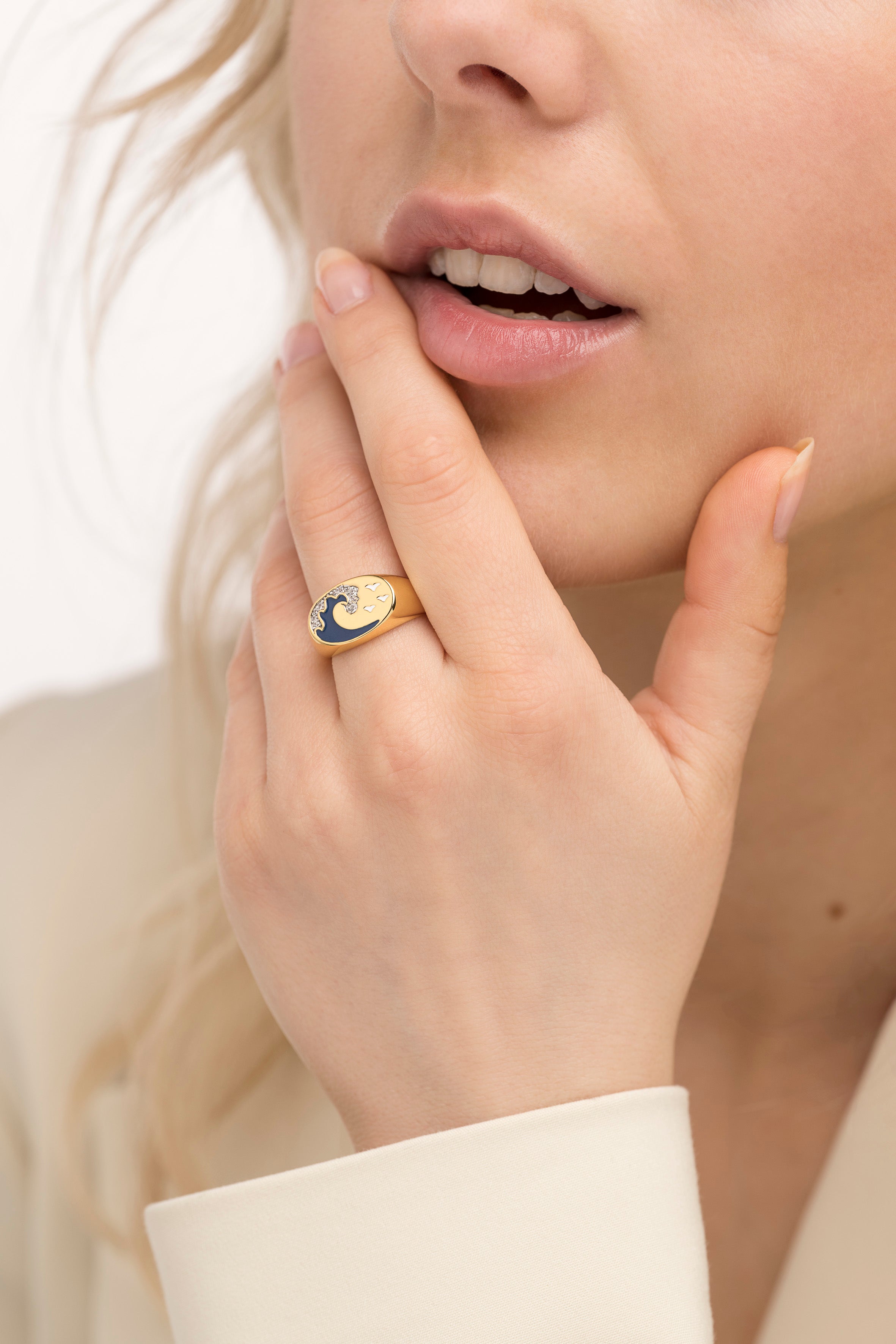Ocean Breeze Ring gull