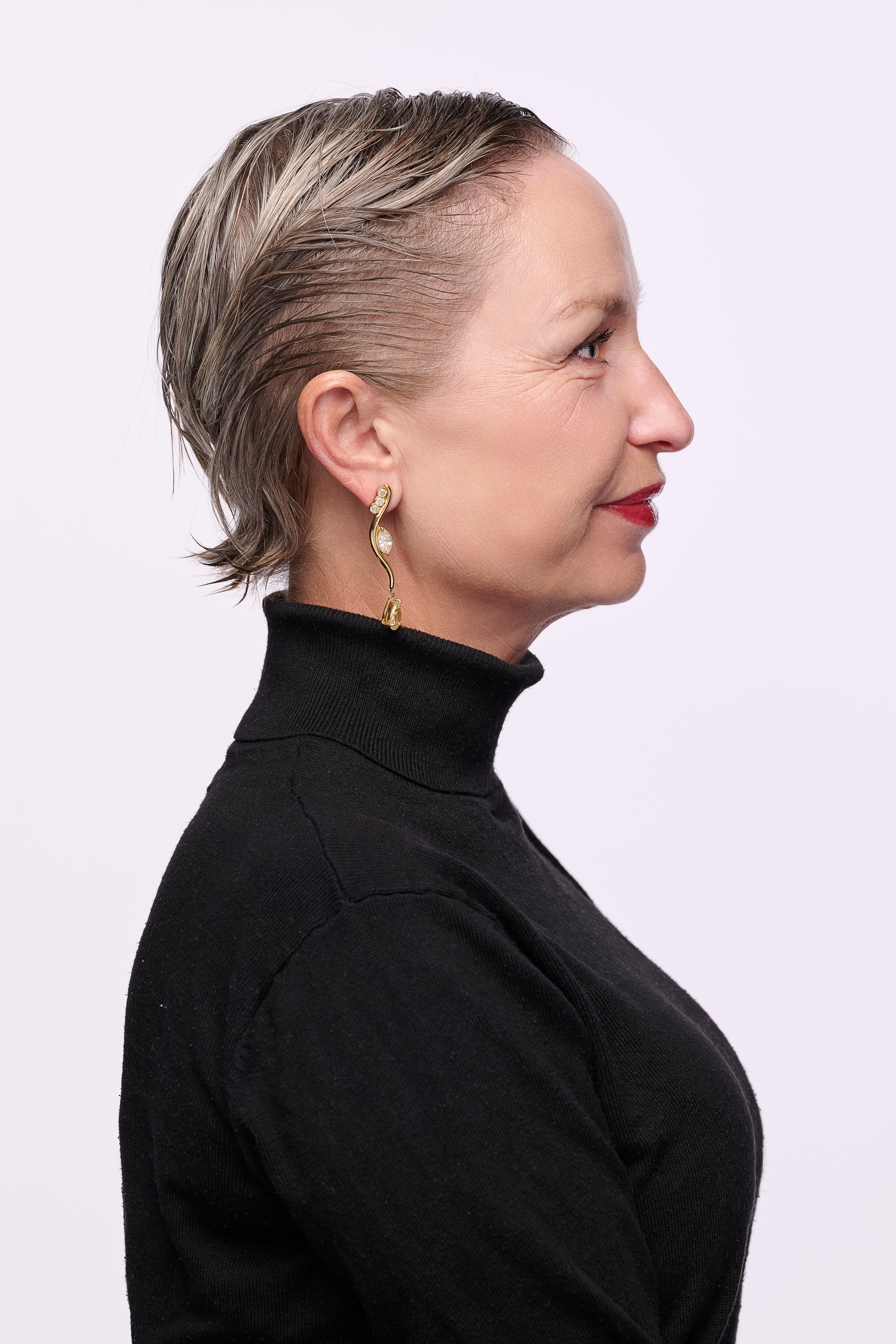 YELLOW DROP EARRINGS