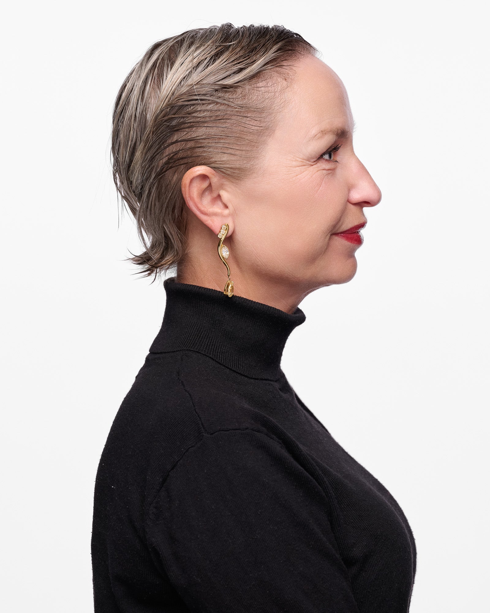 YELLOW DROP EARRINGS