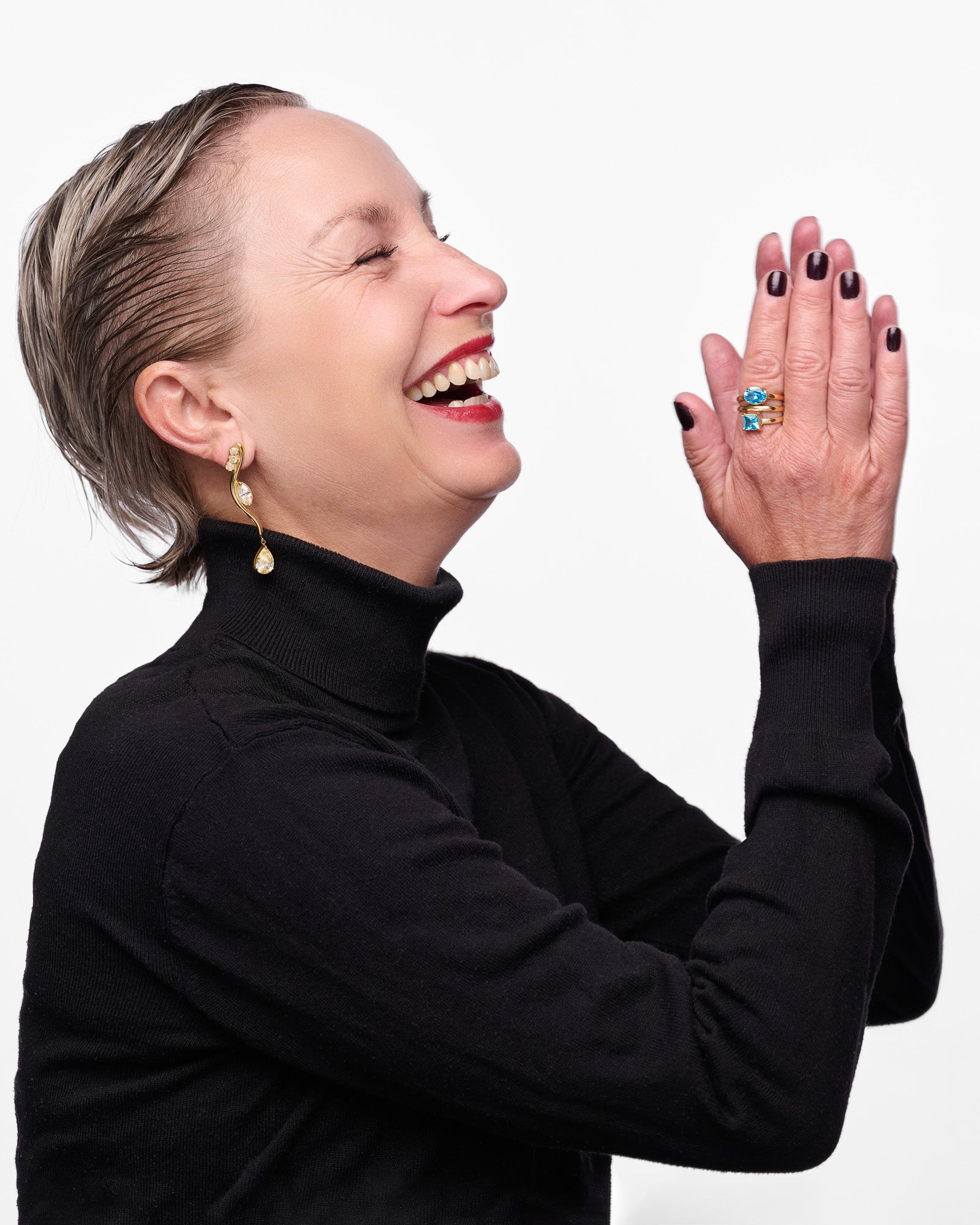 YELLOW DROP EARRINGS