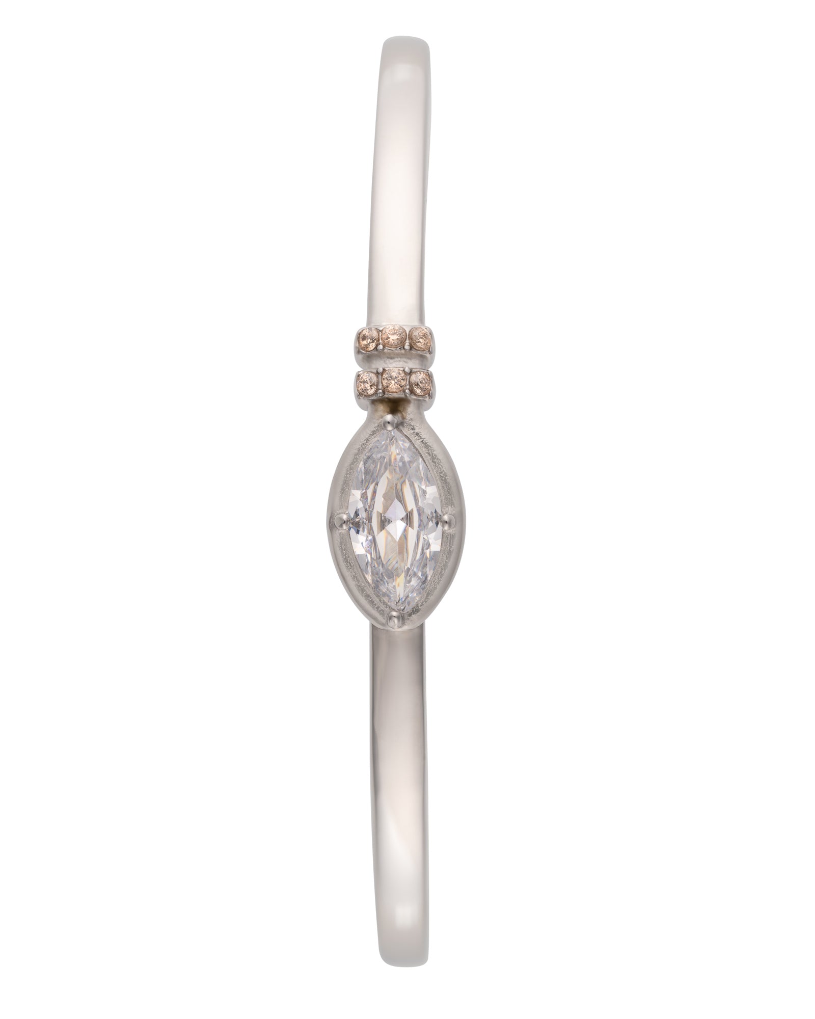 CELESTE MARQUISE BANGLE silver