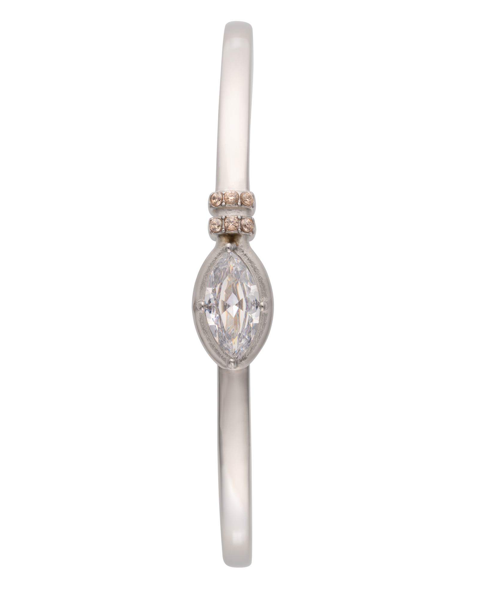 CELESTE MARQUISE BANGLE silver